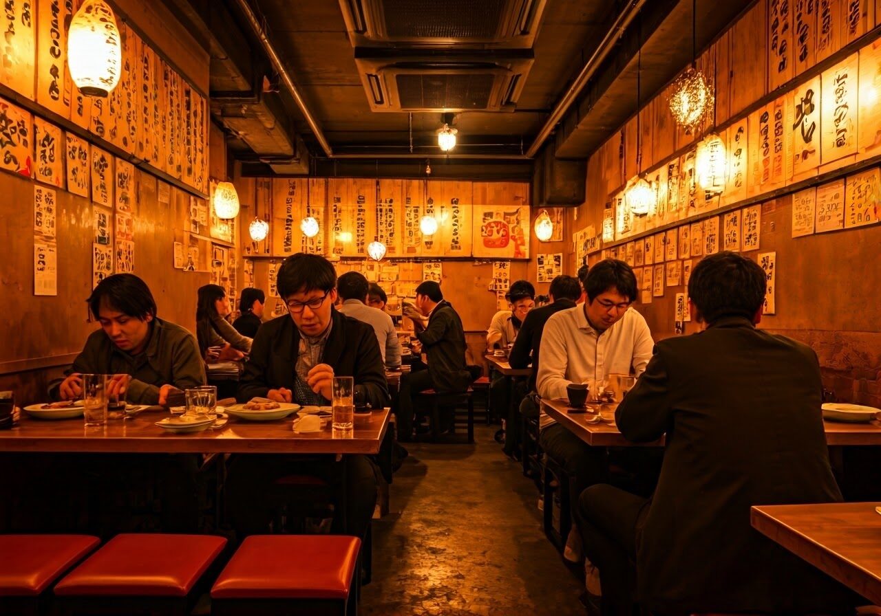 Cozy izakaya in Susukino.
